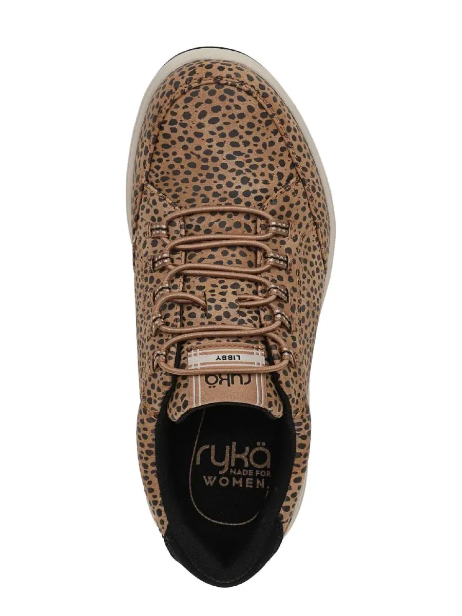Кроссовки-слипоны Libby с леопардовым принтом Ryka, Cheetah Faux Leather — изображение 4 из 5