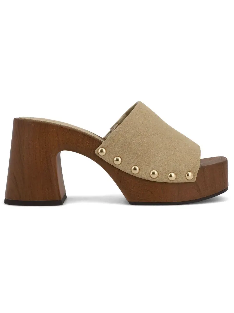 Сандалии Emmerie Platform Block Heel MIA — изображение 2 из 5, бежевый