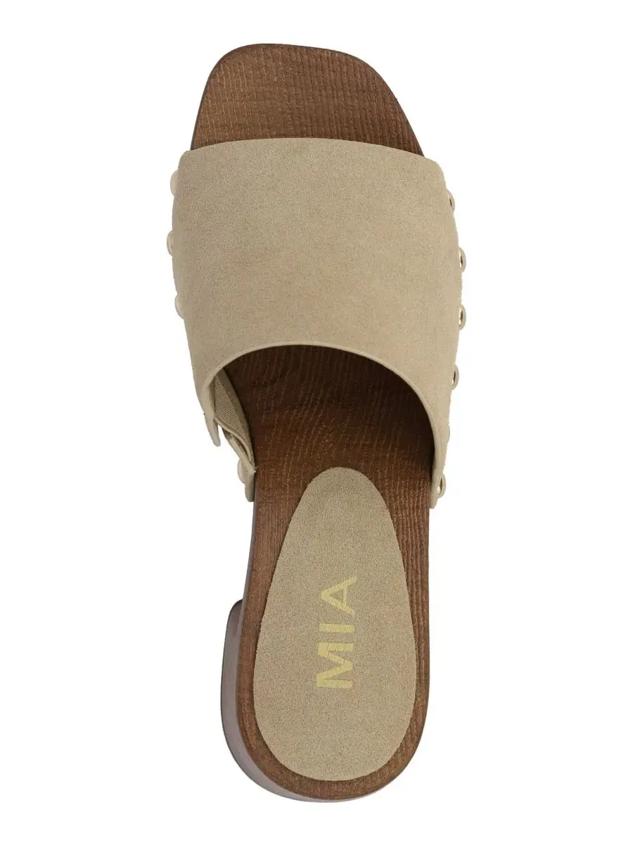 Сандалии Emmerie Platform Block Heel MIA — изображение 4 из 5, бежевый