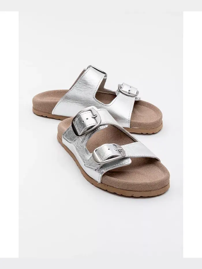Овеста Слайды на мягкой стельке из кожи (женские) Forever & Always Shoes