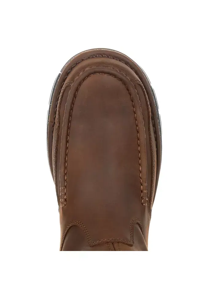 Мужские рабочие ботинки Athens с застежкой Pull-On Georgia Boot — изображение 6 из 7, коричневый