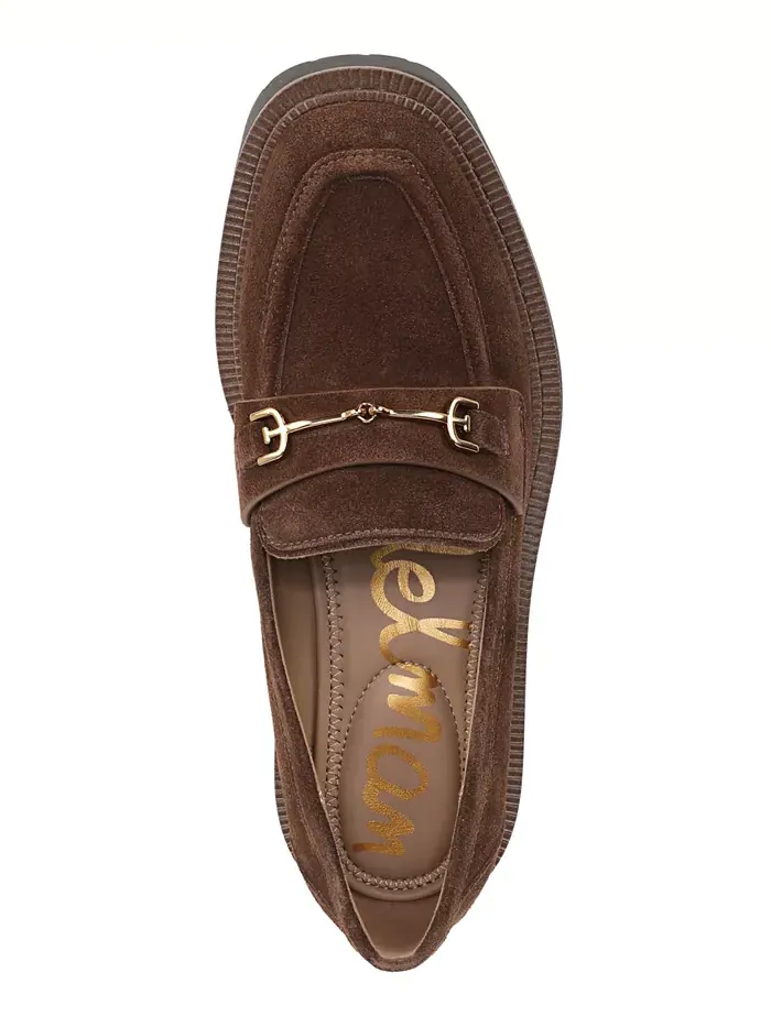 Женские лоферы Lea на платформе Sam Edelman — изображение 4 из 5, коричневый