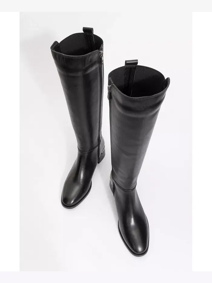 Кожаные ботинки Rochos (женские) Forever & Always Shoes — изображение 2 из 3, черный
