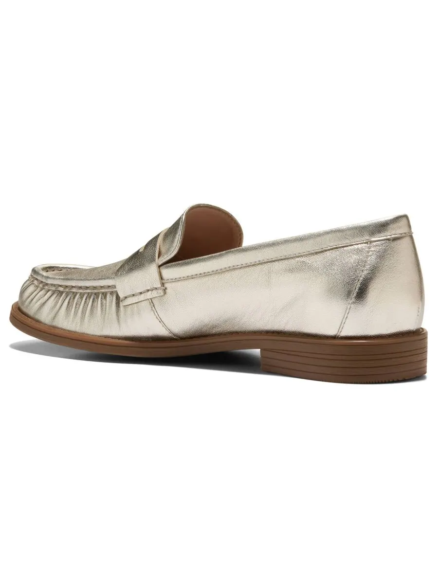 Женские мягкие лоферы Stassi Cole Haan — изображение 3 из 5, золотистый