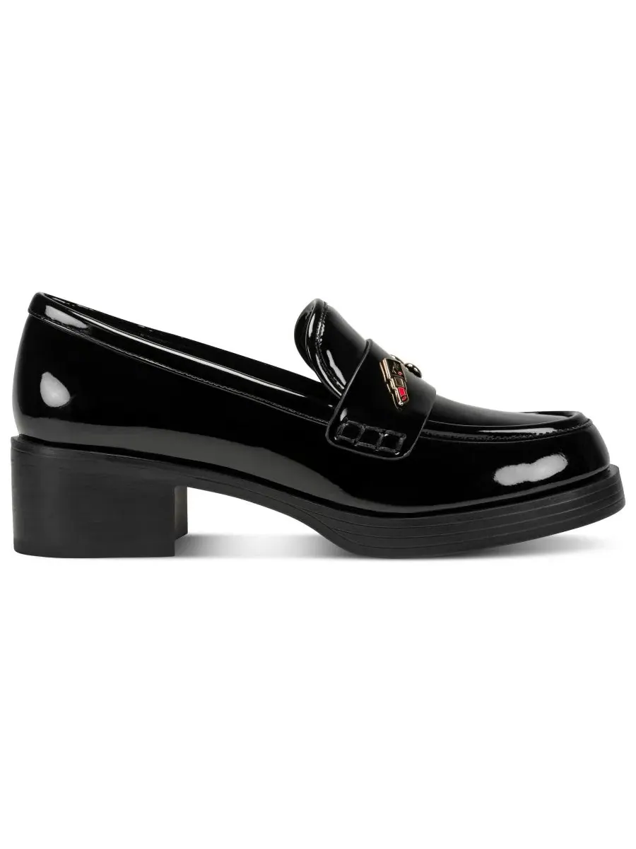 Лоферы женские классические Caiza Classic Loafer KARL LAGERFELD PARIS — изображение 2 из 5, черный