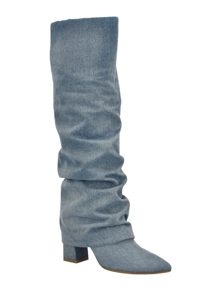 Ботинки GUESS Geima Fold Over Block Heel
