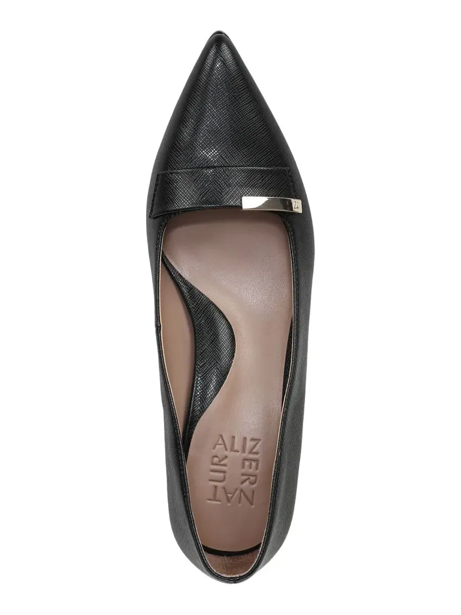 Туфли-лодочки на устойчивом каблуке Avani Slip-On Pumps Naturalizer — изображение 4 из 5, черный