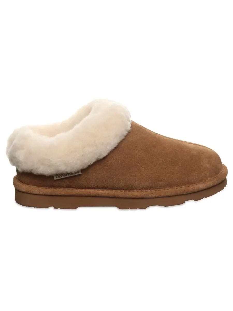 Женские мюли из замши Brina Slip-On BEARPAW — изображение 2 из 8, хикори