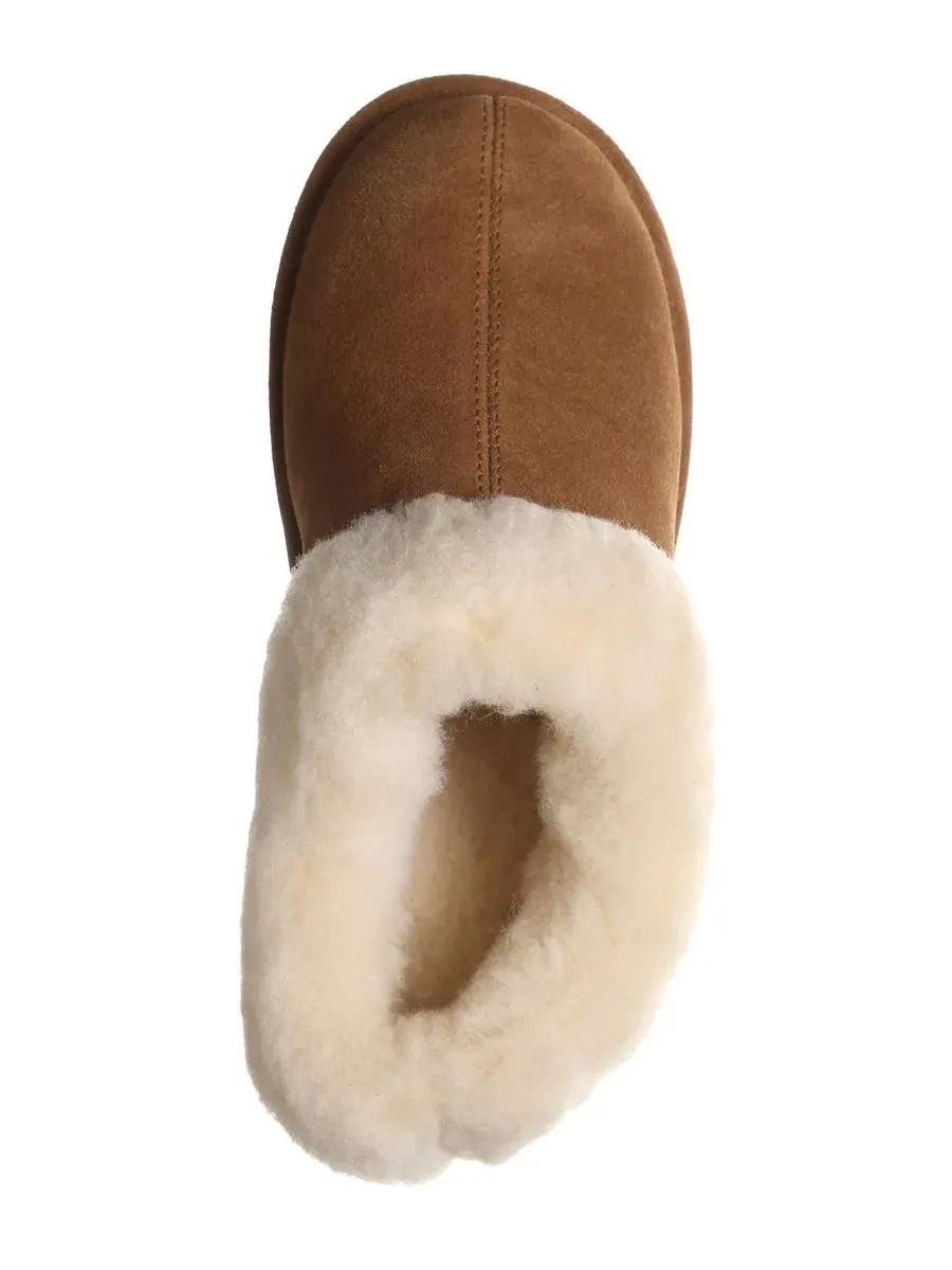 Женские мюли из замши Brina Slip-On BEARPAW — изображение 4 из 8, хикори
