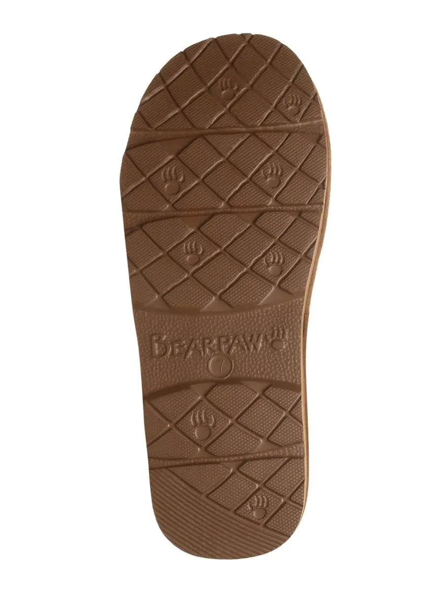 Женские мюли из замши Brina Slip-On BEARPAW — изображение 5 из 8, хикори