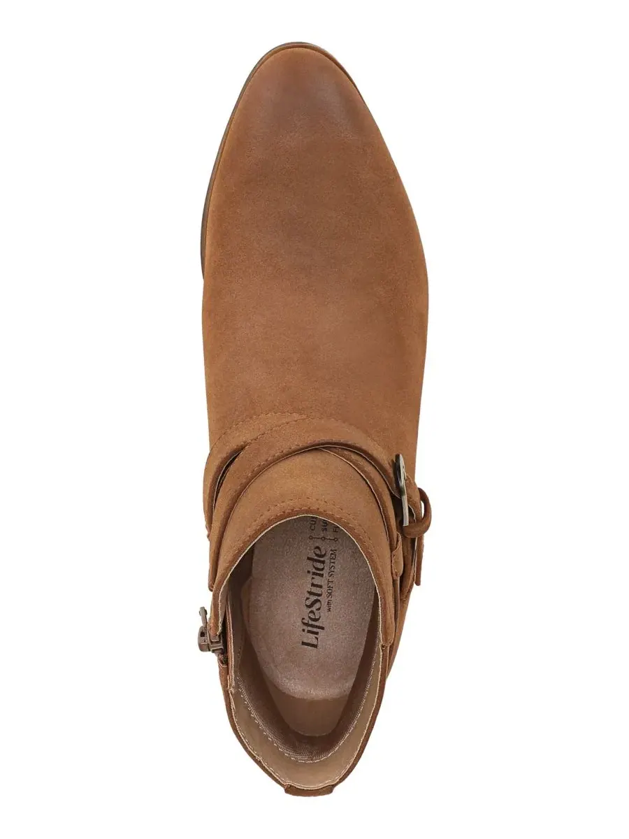 Ботильоны Oaklyn Zip Short Pointed Toe LifeStride — изображение 4 из 5, бежевый