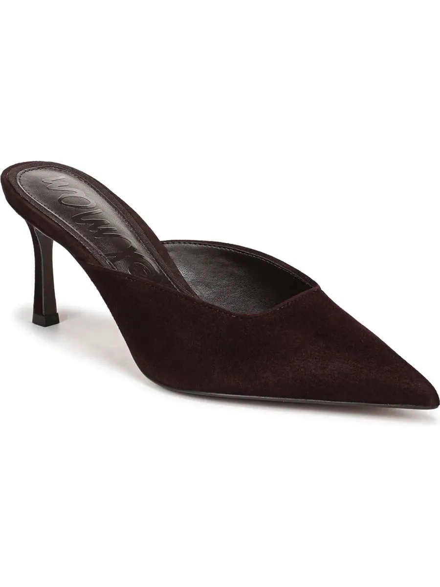 Туфли-мюли Margeaux Heeled Mule с острым носком Sam Edelman — изображение 1 из 5, черный
