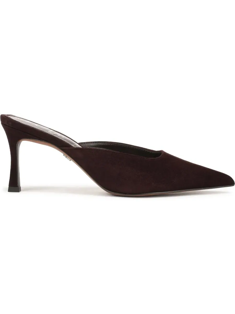 Туфли-мюли Margeaux Heeled Mule с острым носком Sam Edelman — изображение 2 из 5, черный