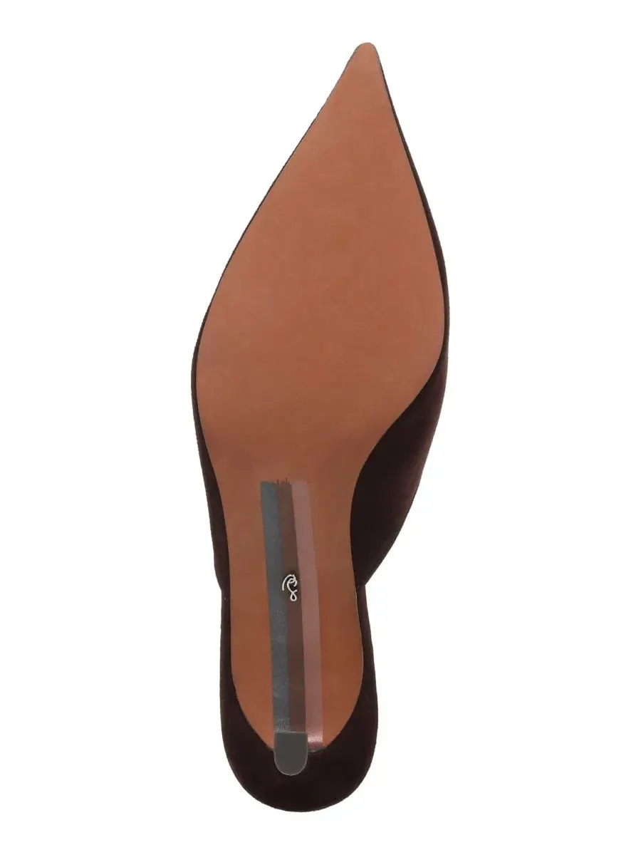 Туфли-мюли Margeaux Heeled Mule с острым носком Sam Edelman — изображение 5 из 5, черный