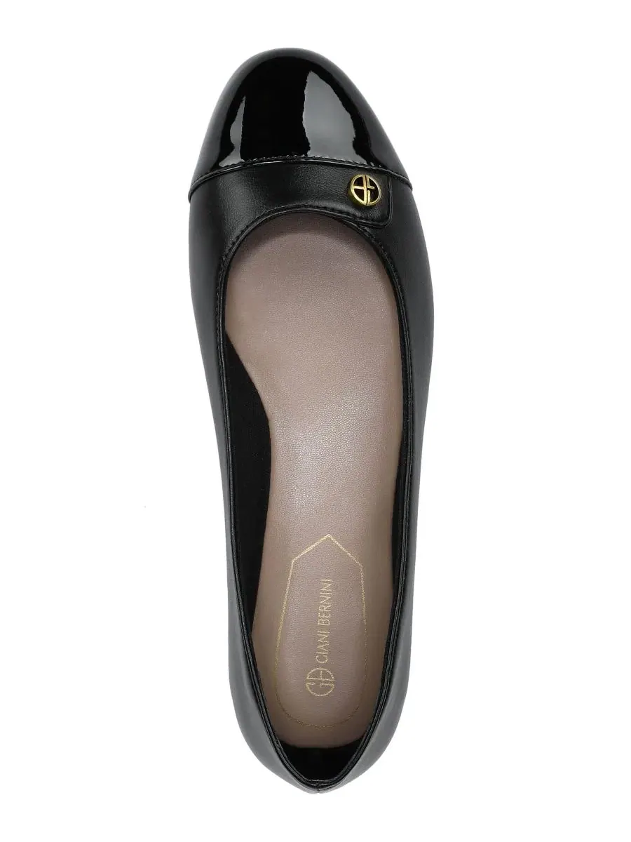 Балетки Giani Bernini Carterr Cap Toe — изображение 4 из 5, черный