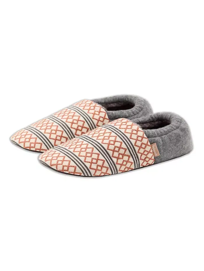 Женские тапочки Laidback Slipper ручной вязки для дома с закрытой пяткой Feelgoodz — оранжевый