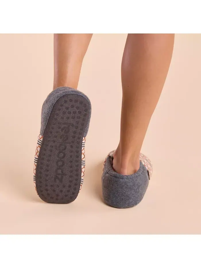 Женские тапочки Laidback Slipper ручной вязки для дома с закрытой пяткой Feelgoodz — изображение 3 из 6, оранжевый