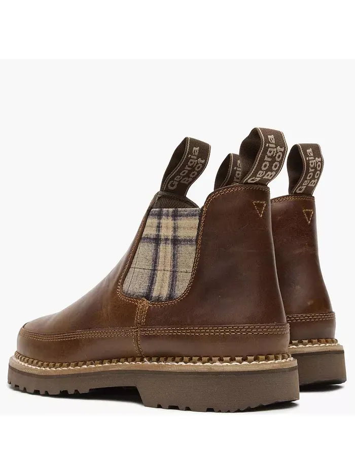 Женские клетчатые ботинки Chelsea Romeo Georgia Boot — изображение 4 из 7, коричневый