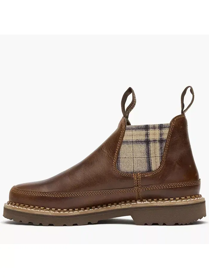 Женские клетчатые ботинки Chelsea Romeo Georgia Boot — изображение 5 из 7, коричневый