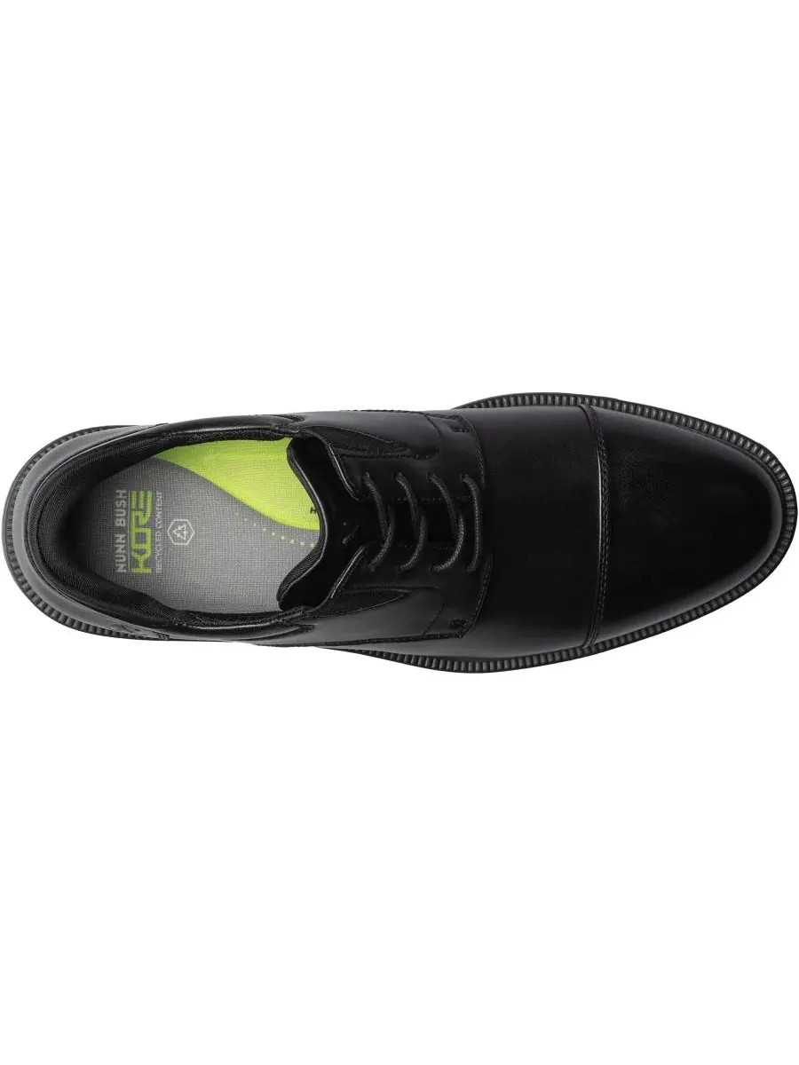 Мужские оксфорды Kore EZ Icon Cap Toe Nunn Bush — изображение 6 из 7, черный