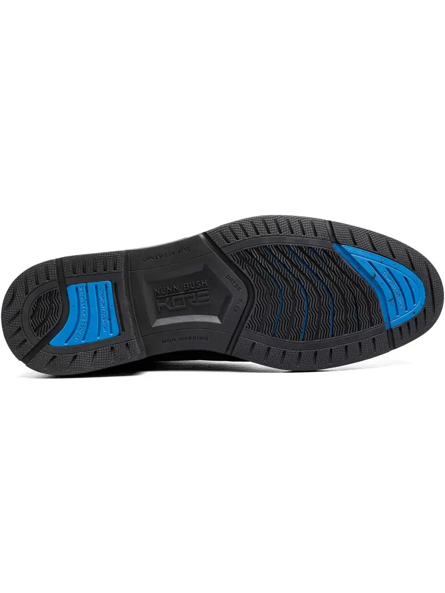 Мужские оксфорды Kore EZ Icon Cap Toe Nunn Bush — изображение 7 из 7, черный