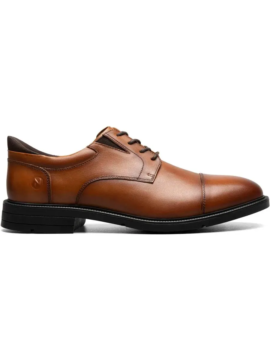 Мужские оксфорды Kore EZ Icon Cap Toe Nunn Bush — изображение 4 из 7, коричневый
