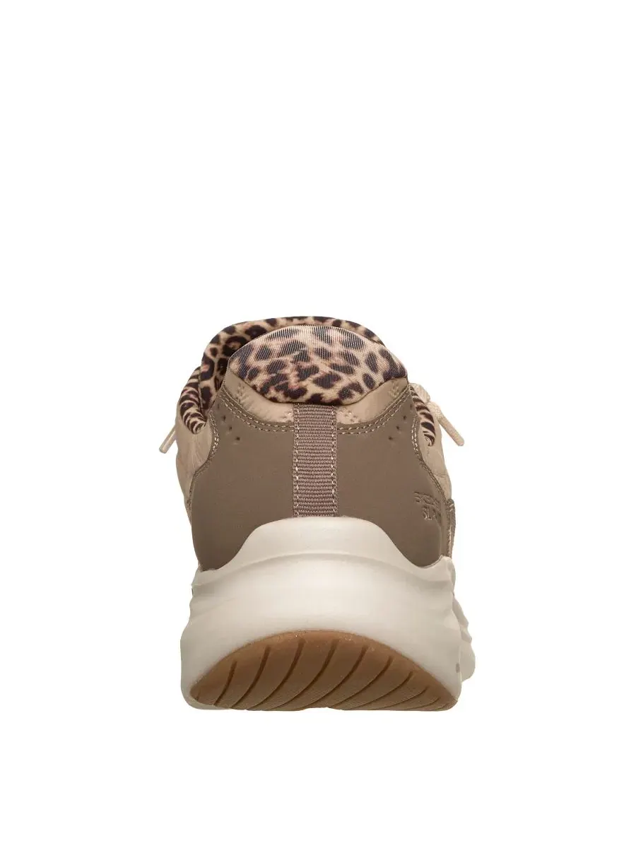 Кроссовки с леопардовым принтом, Slip-Ins Contour Foam Cozy Fit Leopard Dream Skechers — изображение 4 из 6, коричневый