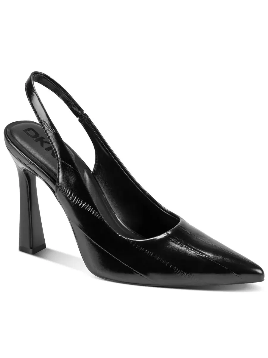 Туфли-лодочки Caytina на каблуке-рюмочке DKNY — изображение 1 из 5, черный