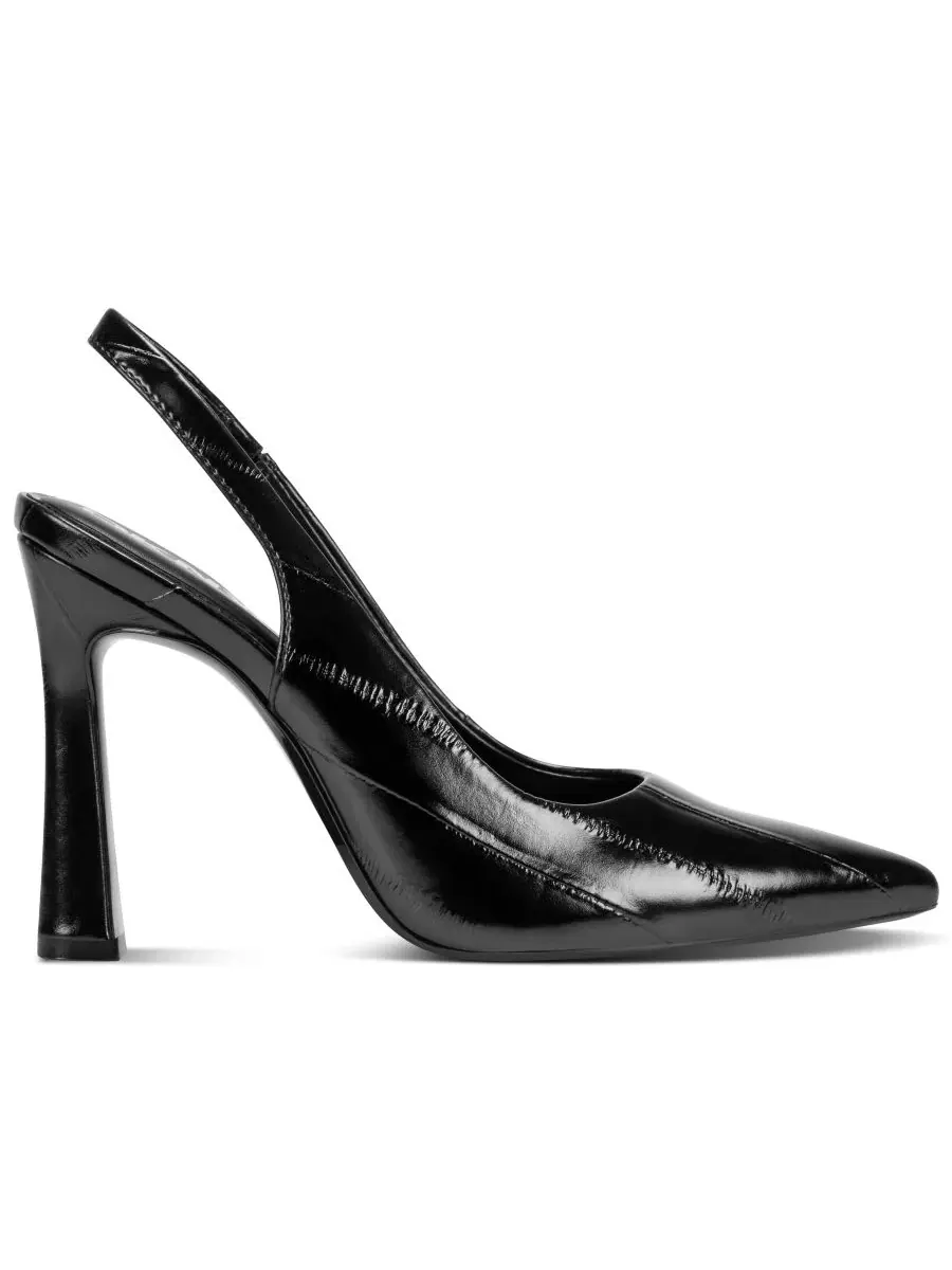 Туфли-лодочки Caytina на каблуке-рюмочке DKNY — изображение 2 из 5, черный