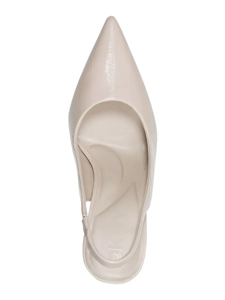 Туфли-лодочки Caytina с открытой пяткой, бренд DKNY, Taupe Eel — изображение 4 из 5