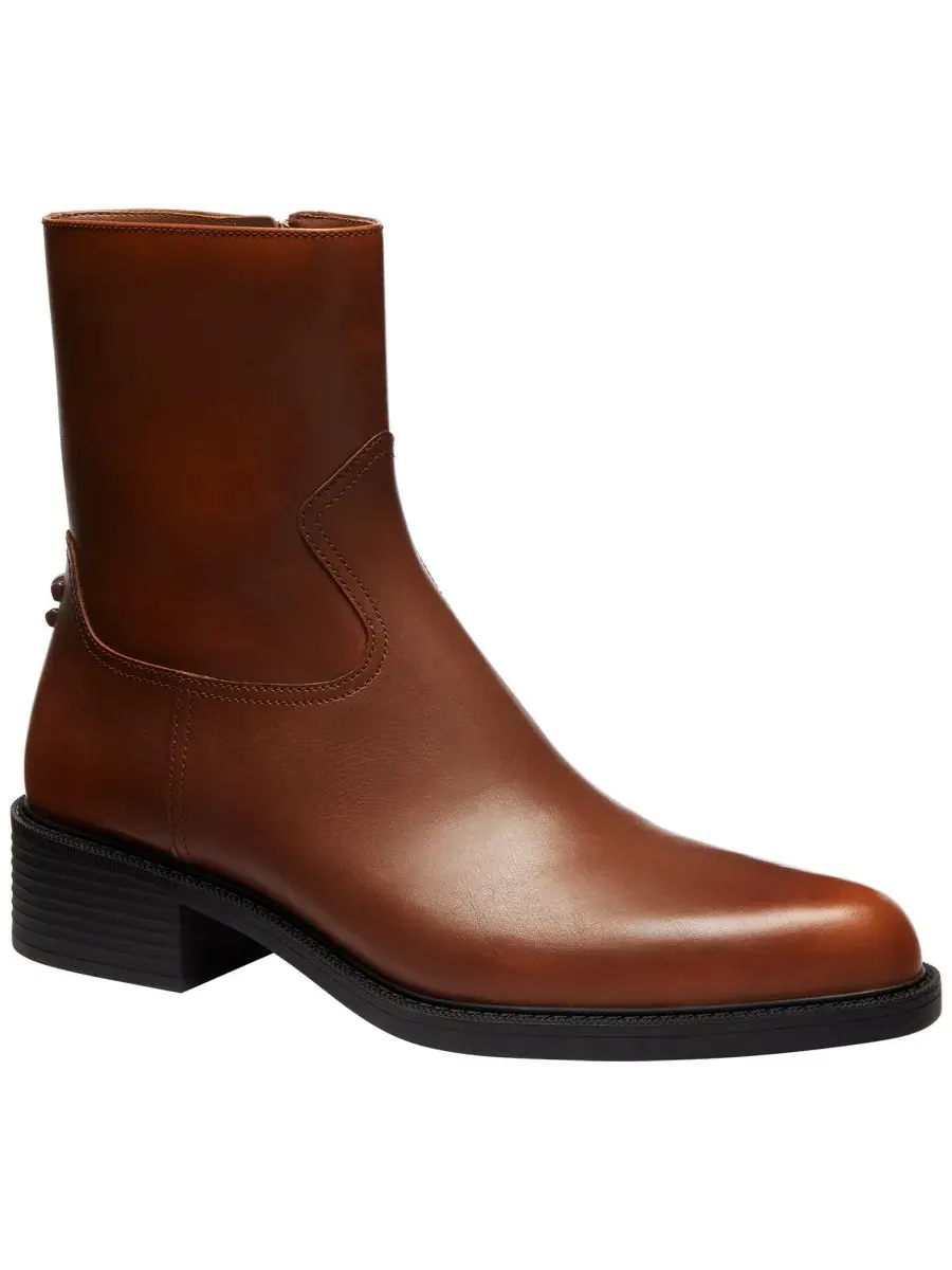 Ботинки на каблуке COACH, Saddle Loved Leather
