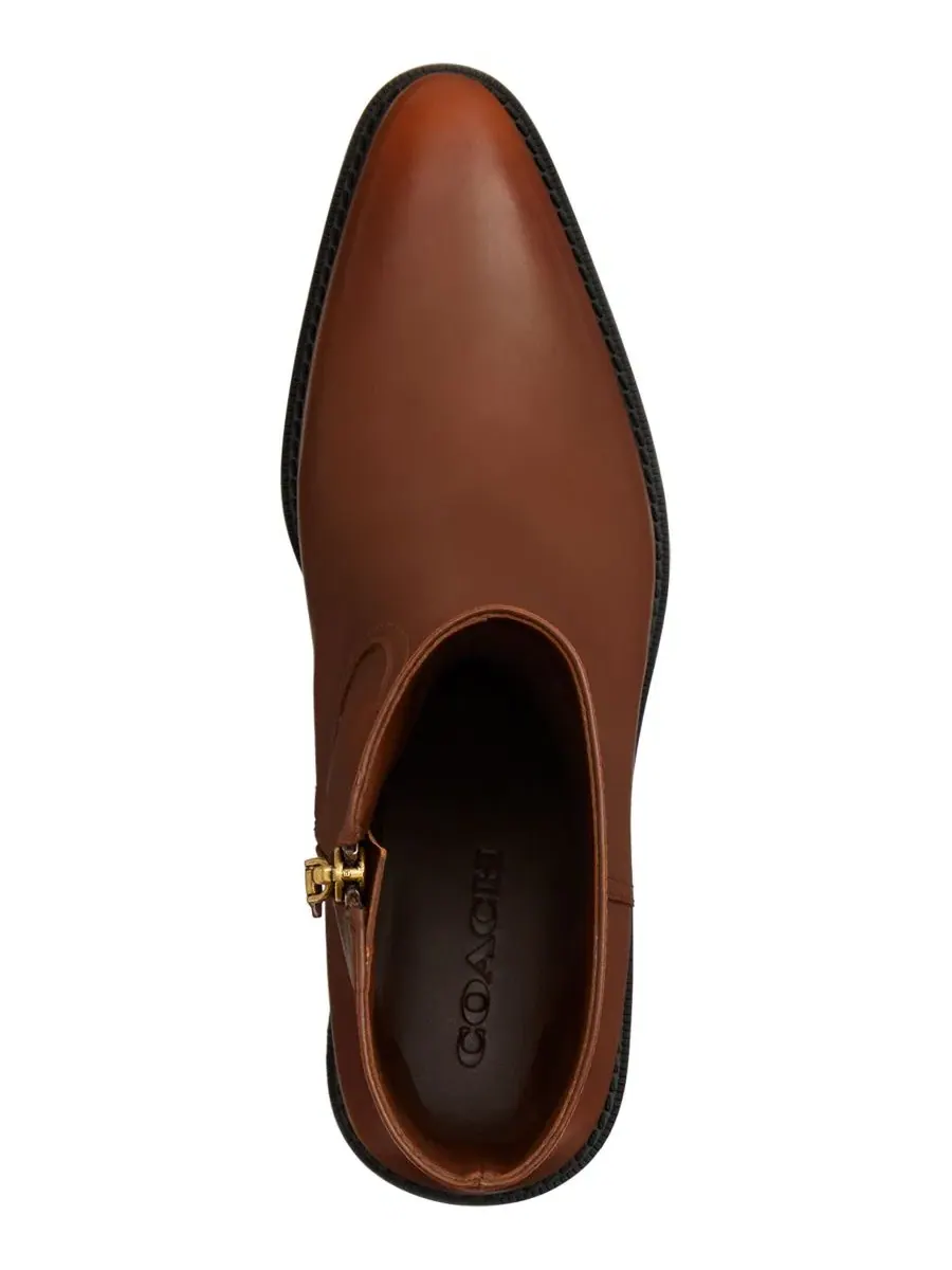 Ботинки на каблуке COACH, Saddle Loved Leather — изображение 4 из 6