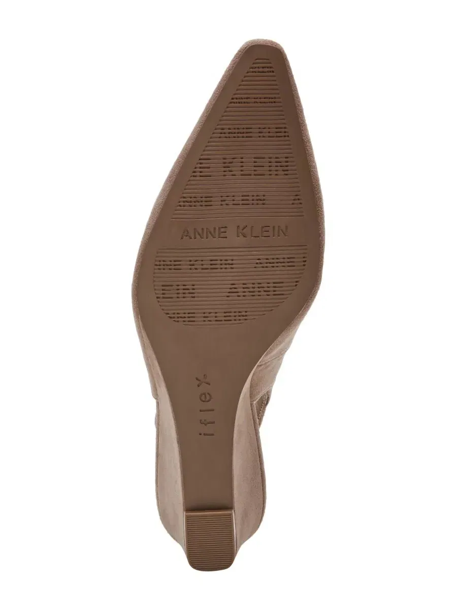 Туфли-слингбэки на танкетке Cookie Anne Klein — изображение 6 из 8, тауп