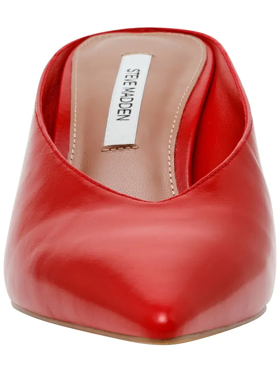 Туфли-мюли Fonza Mid Heel Steve Madden — изображение 6 из 6, красный