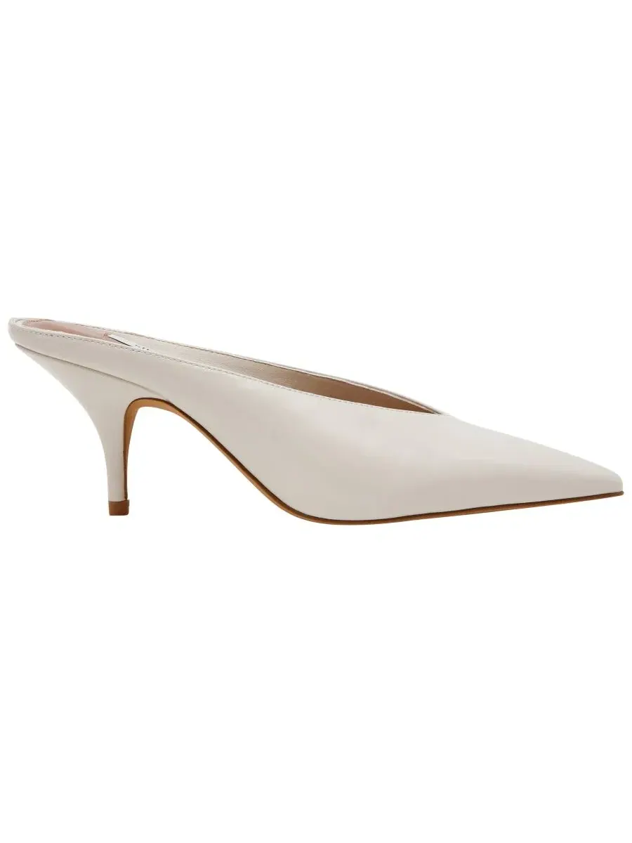 Туфли-мюли на каблуке Fonza Steve Madden — изображение 2 из 6, белый