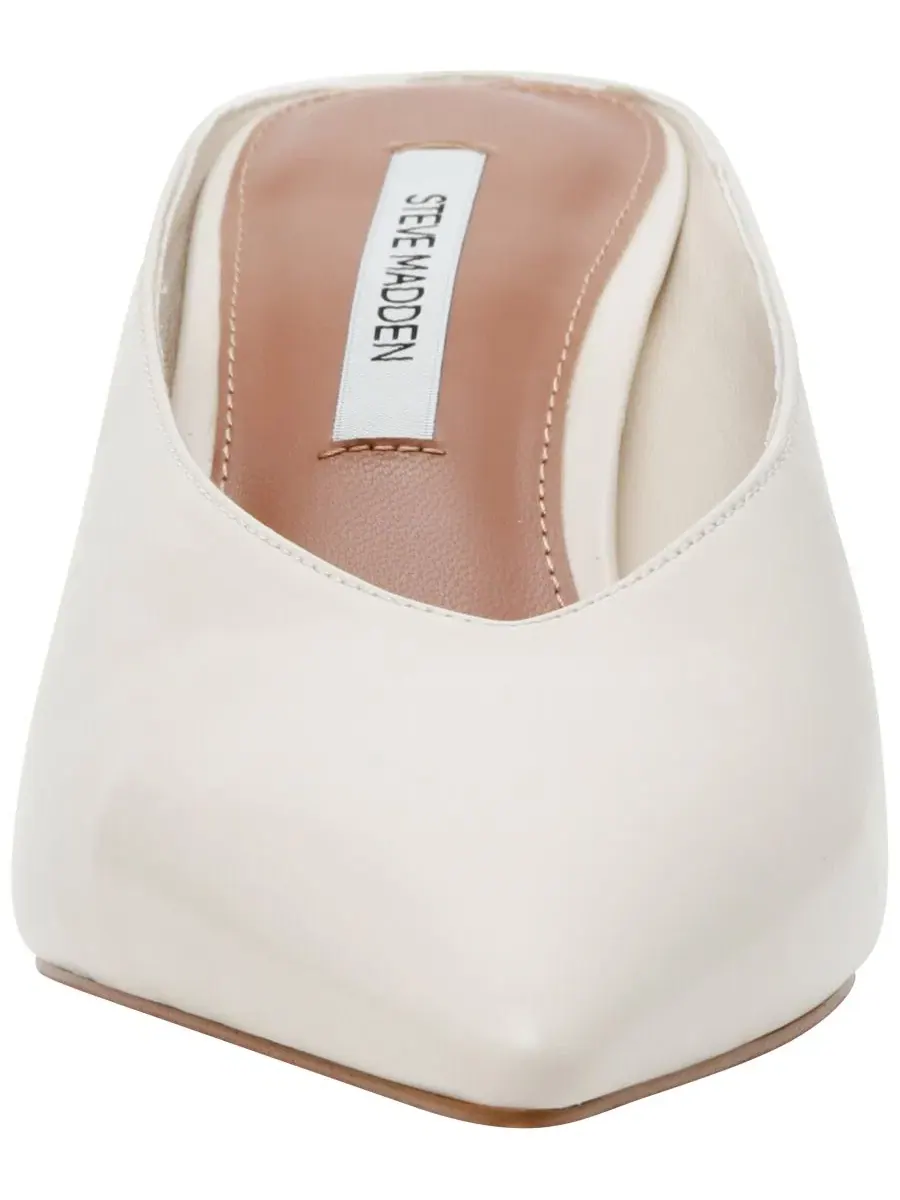 Туфли-мюли на каблуке Fonza Steve Madden — изображение 6 из 6, белый