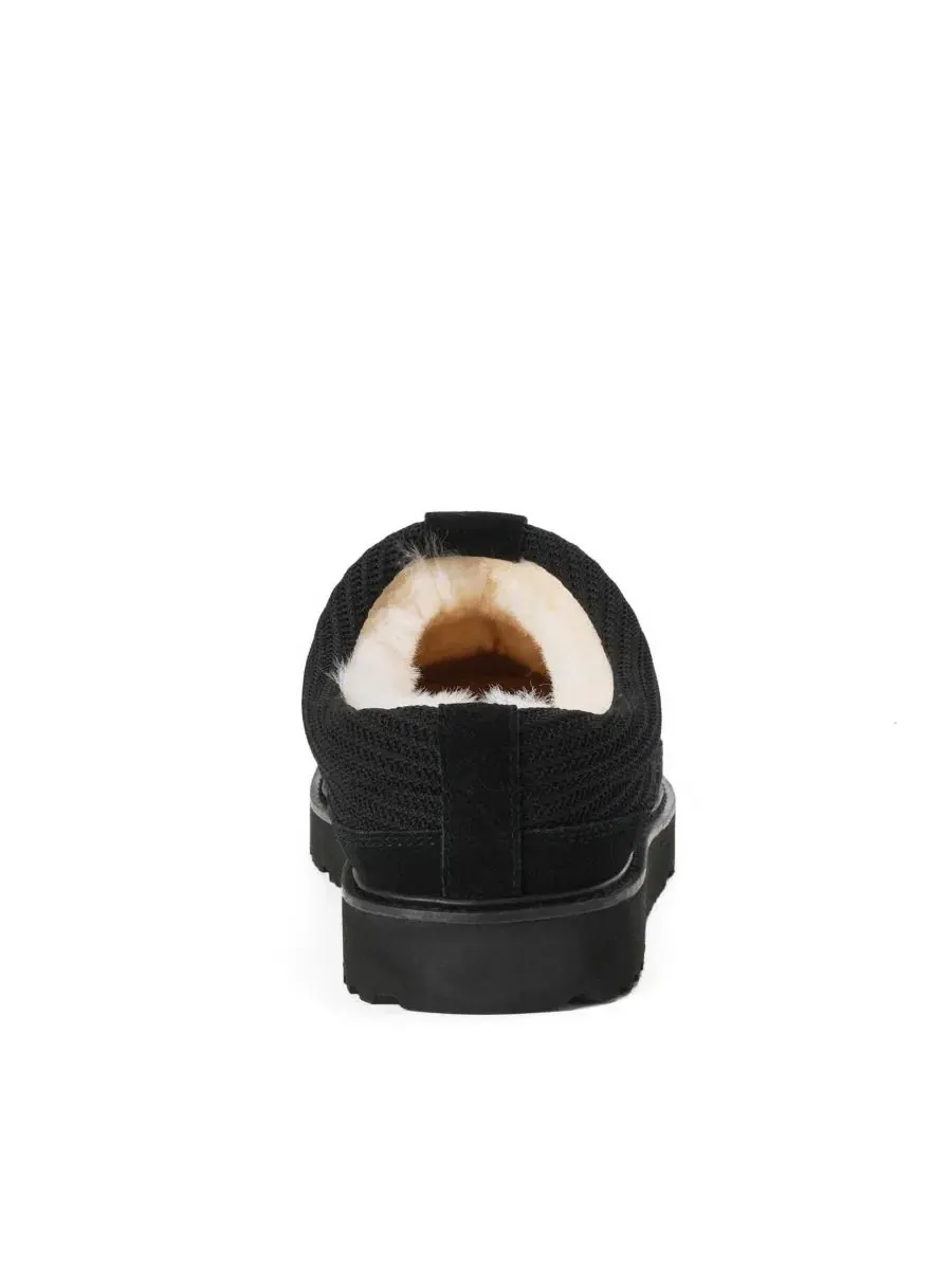 Мужские тапочки-клоги с водоотталкивающим трикотажем Grafton Allday Knit Water Repellent Clog — изображение 3 из 7, черный