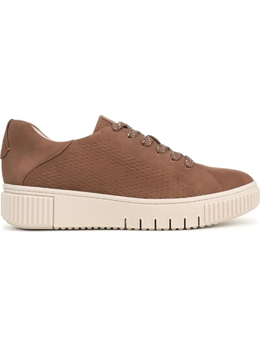 Женские кроссовки Turner Lace-Up Round Toe Naturalizer — изображение 2 из 5, коричневый