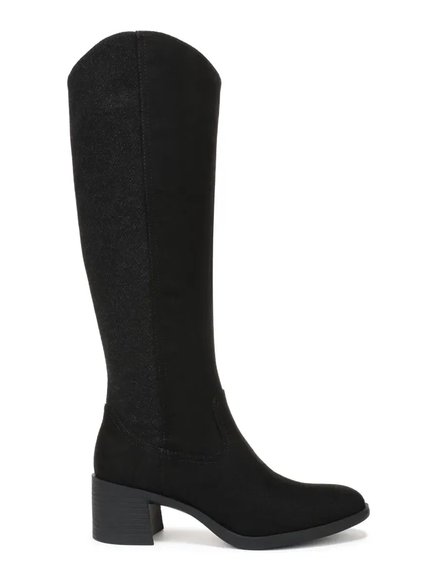 Ботинки на каблуке с молнией Joliet Zipper Wide Calf Tall Boots LifeStride — изображение 2 из 5, черный