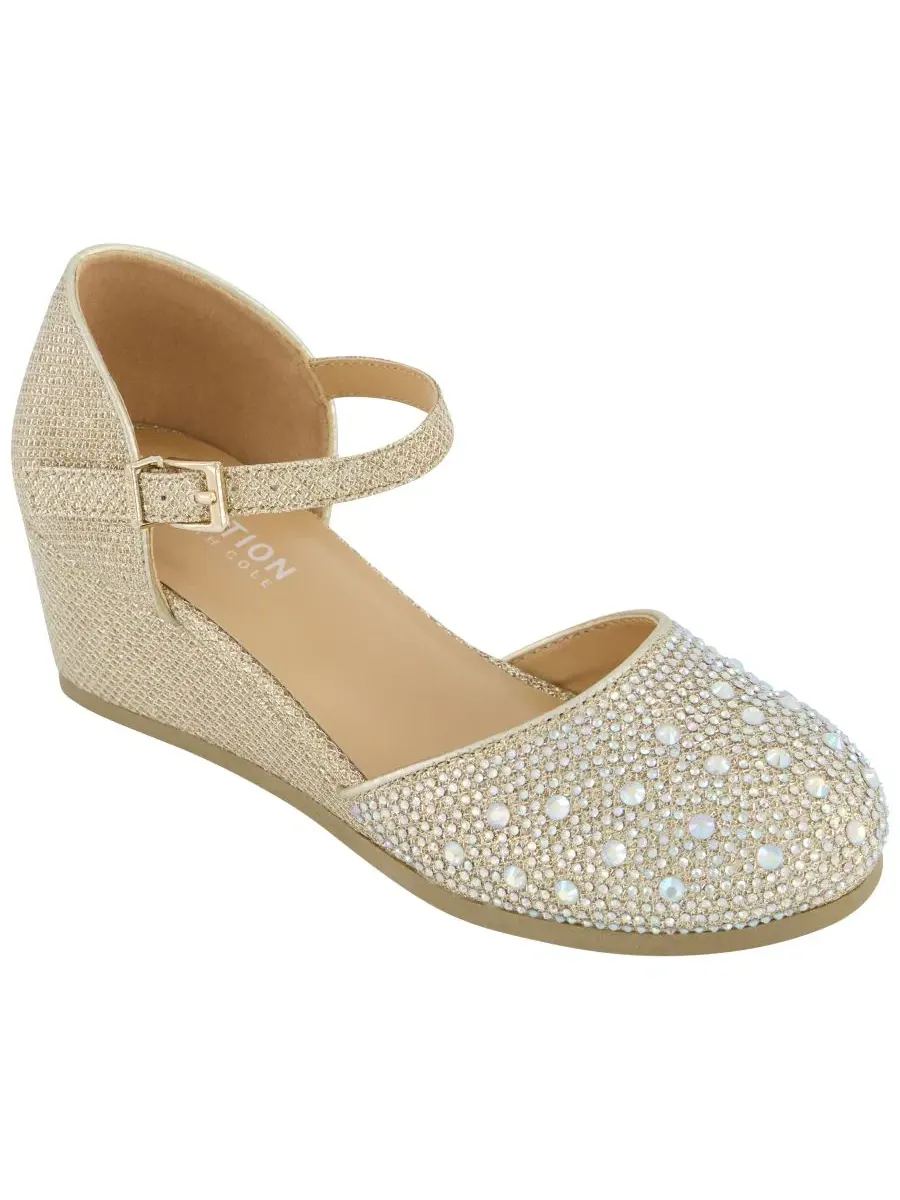Босоножки на щиколотке со стразами, модель Crystal-Embellished Kenneth Cole Reaction