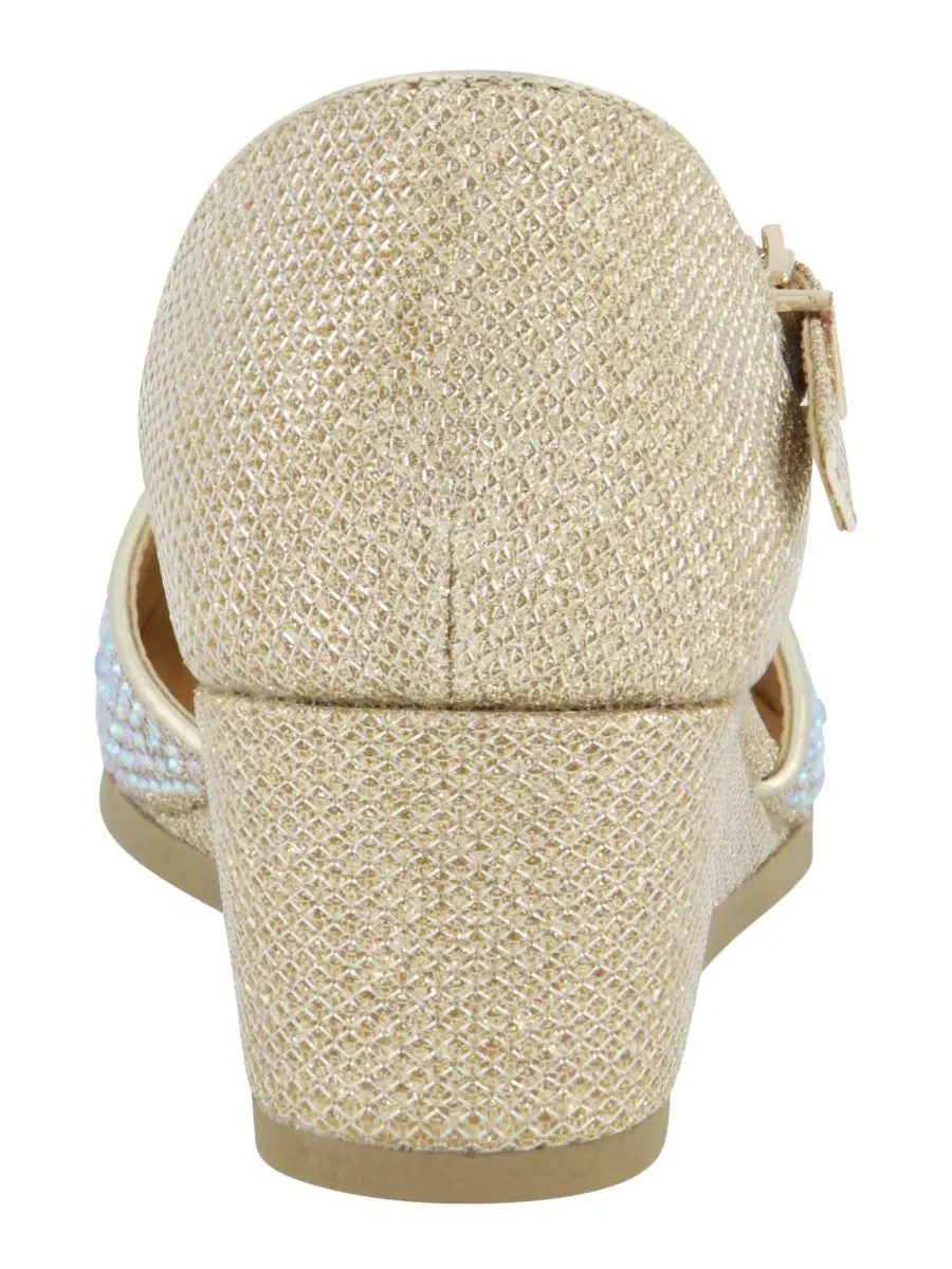 Босоножки на щиколотке со стразами, модель Crystal-Embellished Kenneth Cole Reaction — изображение 3 из 7, серебряный