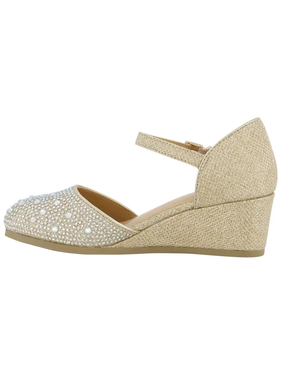 Босоножки на щиколотке со стразами, модель Crystal-Embellished Kenneth Cole Reaction — изображение 7 из 7, серебряный