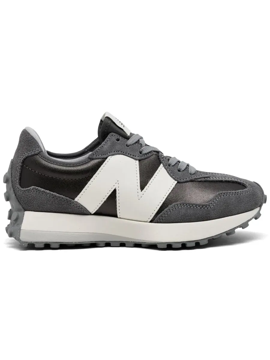 Кроссовки женские с замшевым верхом WS327RA New Balance — изображение 2 из 6, черный металлик
