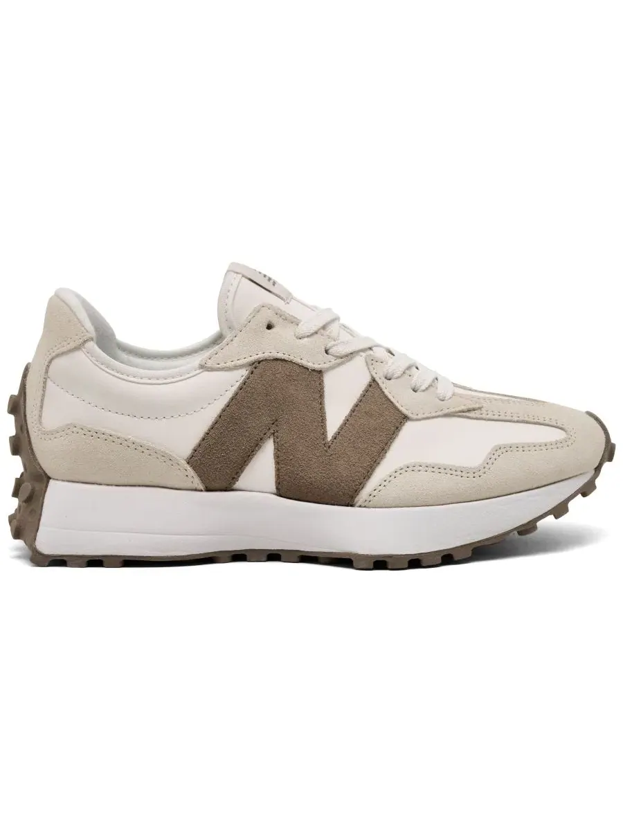 Кроссовки женские с замшевым верхом New Balance — изображение 2 из 6, белый
