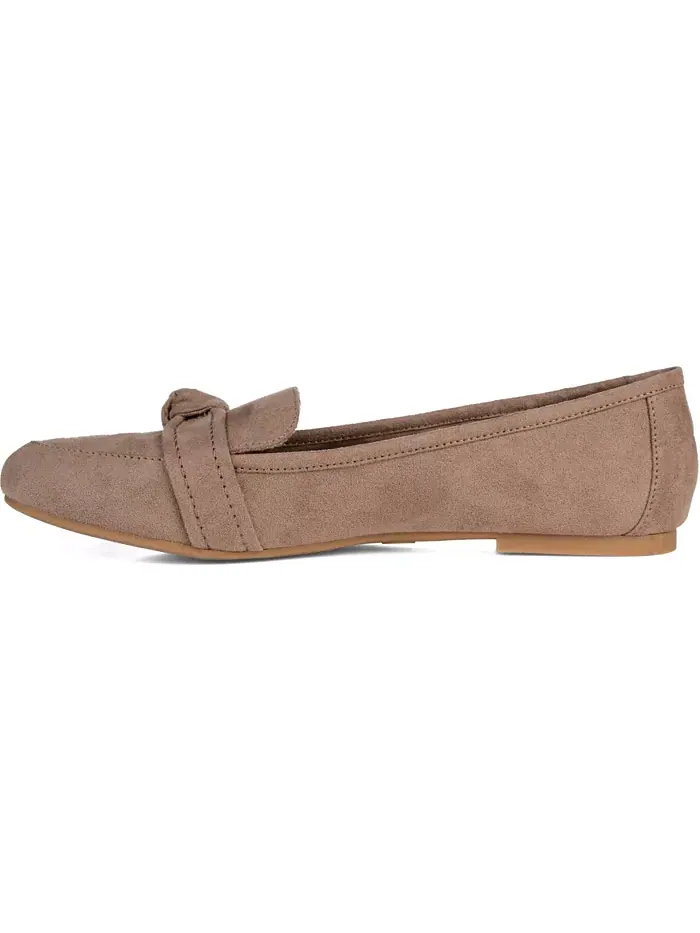 Женские балетки Marci Slip On Journee Collection — изображение 2 из 17, бежевый/бежевый