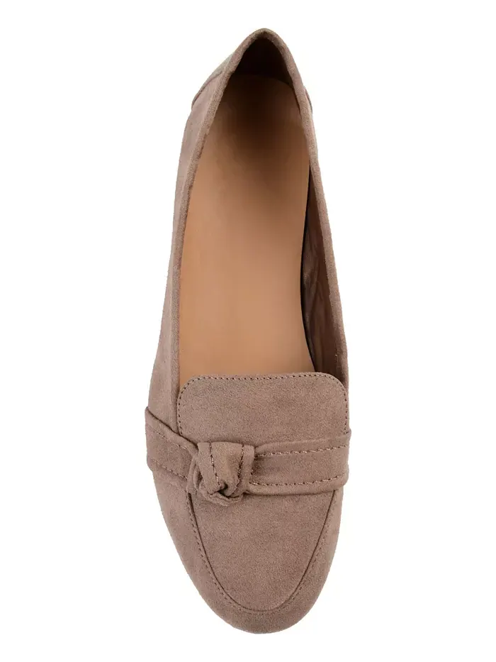 Женские балетки Marci Slip On Journee Collection — изображение 4 из 17, бежевый/бежевый