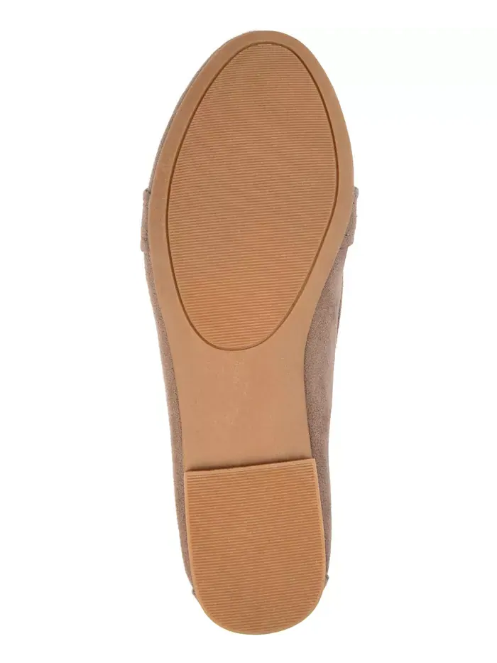 Женские балетки Marci Slip On Journee Collection — изображение 5 из 17, бежевый/бежевый