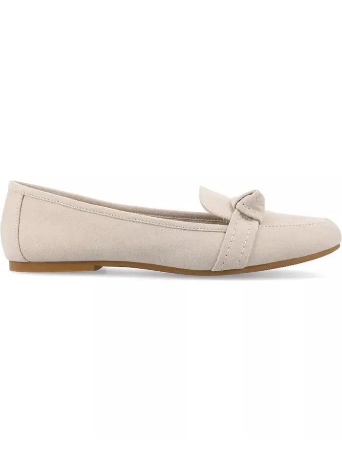 Женские туфли Marci Slip On Flats Journee Collection — изображение 2 из 10, кость