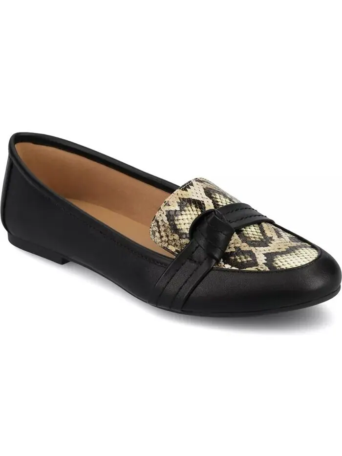 Женские туфли Marci Slip On Flats Journee Collection — изображение 8 из 10, кость
