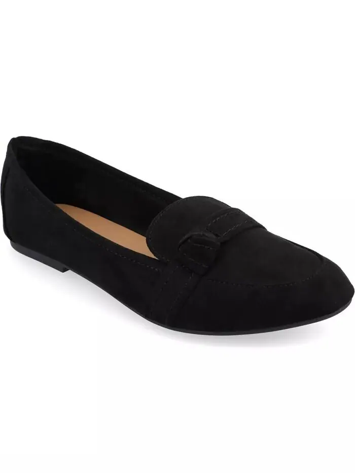 Женские туфли Marci Slip On Flats Journee Collection — изображение 12 из 17, черный